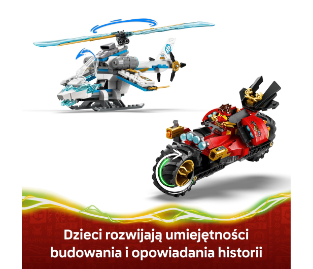 LEGO NINJAGO 71857 Bitwa ninja: domek na drzewie z pojazdami - 1473540 - zdjęcie 6